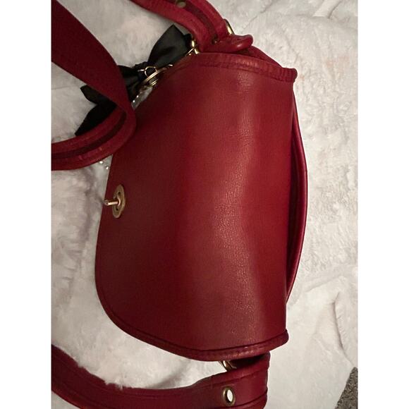 Vintage Coach NYC Sonoma Crossbody 9085 Red - Picture 5 of 8